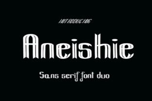 Aneishie: A Modern Sans Serif Font for Bold Brand Identities