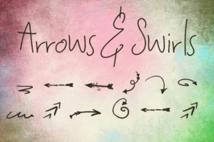Arrows and Swirls: The Creative Font for Bold Campaign Visuals