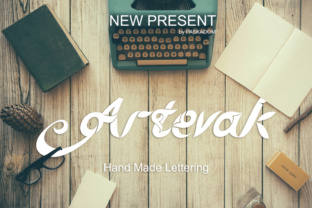 Artevak: The Tribal Style Typeface for Bold Brand Identity