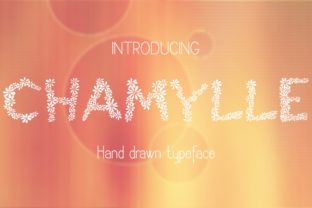 Chamylle: A Hand-Drawn Typeface for Editorial Design