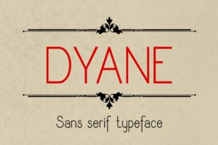 Dyane: The Modern Sans Serif Font for Handmade Branding