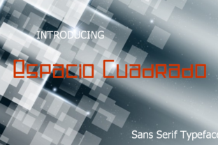 Espacio Cuadrado: A Modern Sans Serif for Clean Digital Layouts