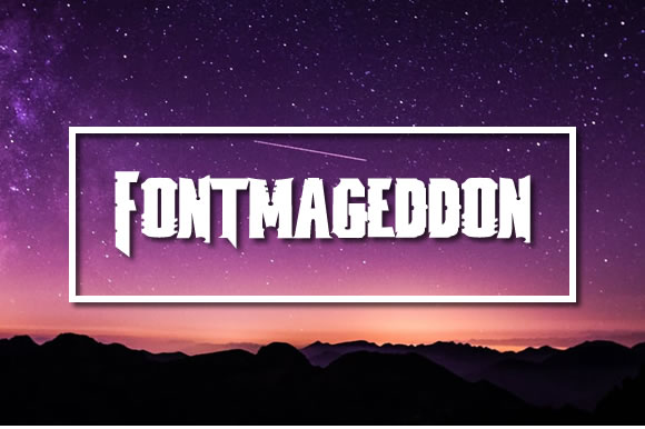 Fontmageddon: The Creative Typeface That Transforms Small Business Branding