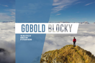 Gobold Blocky: A Playful Sans Serif for Bold Brand Identity