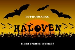 Haloven: A Premium Display Typeface for Editorial Design