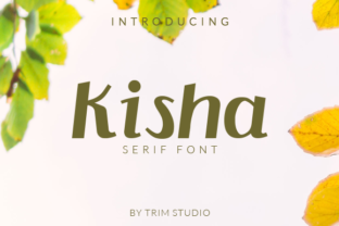 Kisha Typeface Review: A Hand-Drawn Serif for Modern Brand Identity