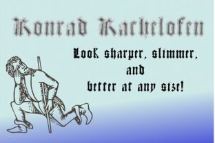Konrad Kachelofen: A Historic Blackletter Typeface for Modern Web Design