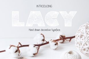 Lacy: The Elegant Decorative Font for Handmade Labels and Shop Branding