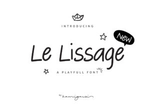 Le Lissage: A Playful Typeface for Memorable Brand Identity
