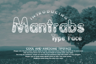 Mantrabs: A Decorative Typeface That Elevates Digital Branding