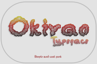 Okiran Font Review: A Decorative Typeface for Bold Branding