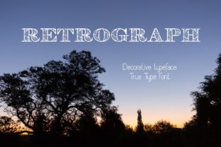 Retrograph: The Hand-Drawn Typeface for Editorial Storytelling