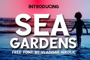 Sea Gardens: The Perfect Serif Font for Handmade Crafts and Products