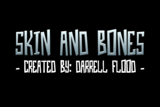 Skin and Bones: A Decorative Typeface for Bold Brand Headlines