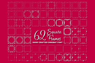 Square Frames: A Modern Dingbat Typeface for Digital Branding