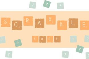 The Scrabble: A Creative Font for Engaging Social Campaigns