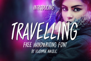 Travelling Free Brush: A Creative Typeface for Bold Brand Identity