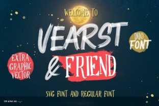 Vearst Friend: A Brush Font Duo for Authentic Brand Identity
