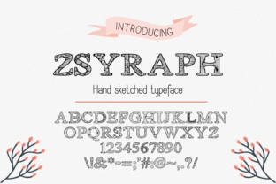 Zsyraph: The Hand-Drawn Typeface for Scroll-Stopping Visuals